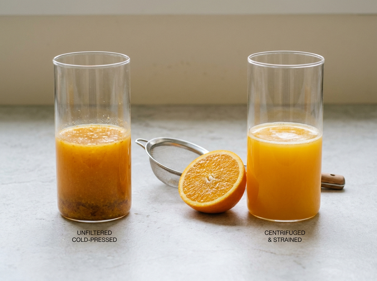 Cold-pressed vs centrifuged juice: the difference is real, and one of them costs the other a lot